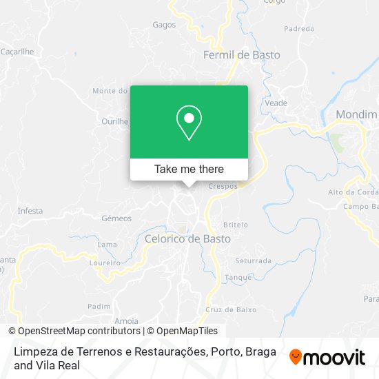 Limpeza de Terrenos e Restaurações map
