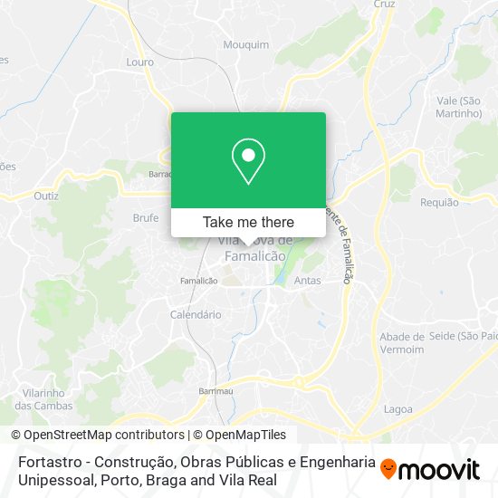 Fortastro - Construção, Obras Públicas e Engenharia Unipessoal map