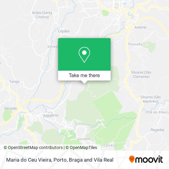 Maria do Ceu Vieira mapa