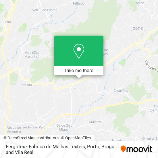 Fergotex - Fábrica de Malhas Têxteis mapa