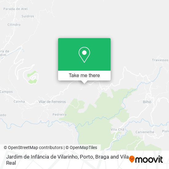 Jardim de Infância de Vilarinho map