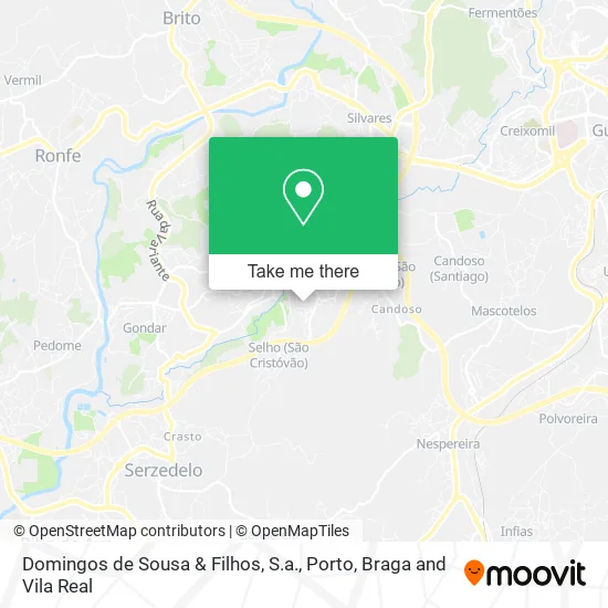 Domingos de Sousa & Filhos, S.a. map