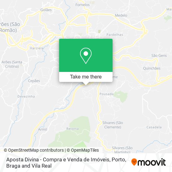 Aposta Divina - Compra e Venda de Imóveis map