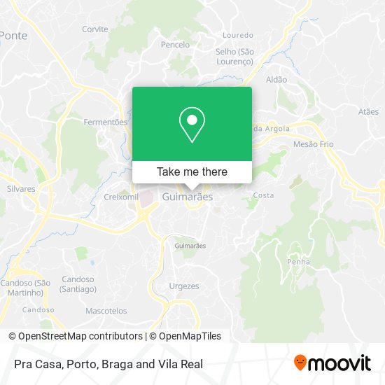 Pra Casa map