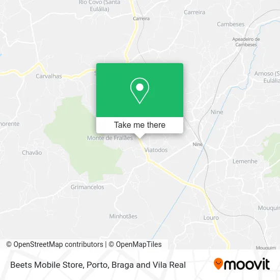 Beets Mobile Store map