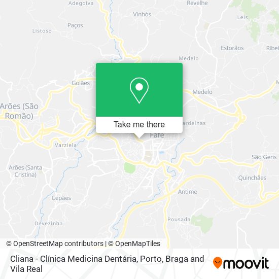 Cliana - Clínica Medicina Dentária map