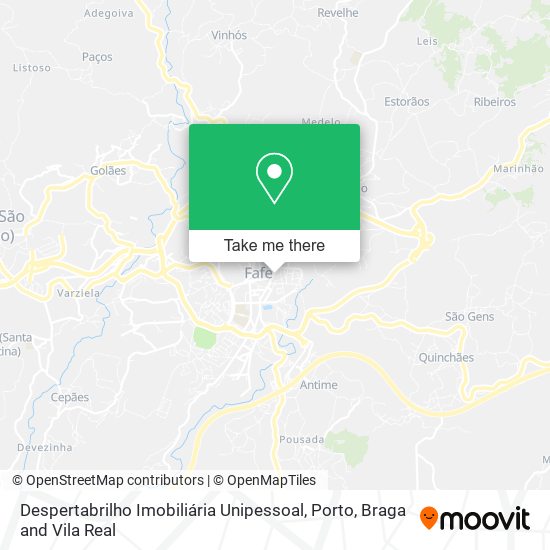 Despertabrilho Imobiliária Unipessoal mapa