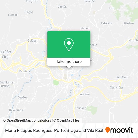 Maria R Lopes Rodrigues mapa