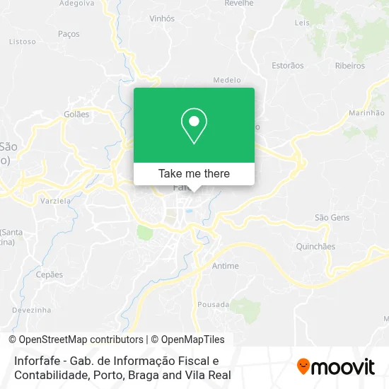 Inforfafe - Gab. de Informação Fiscal e Contabilidade map