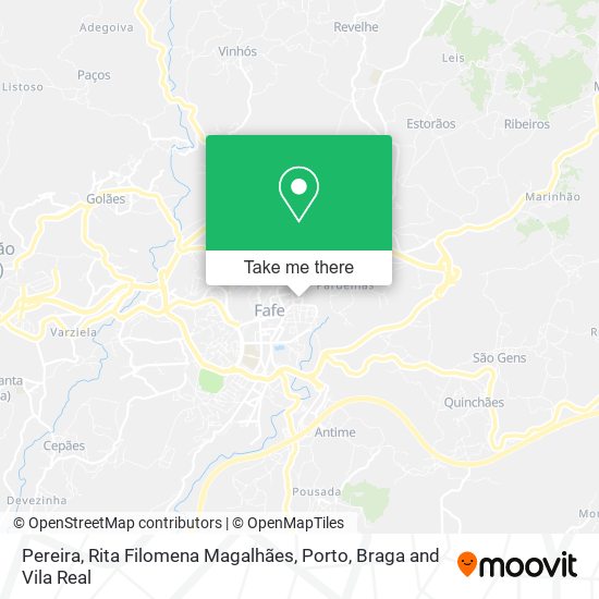 Pereira, Rita Filomena Magalhães map