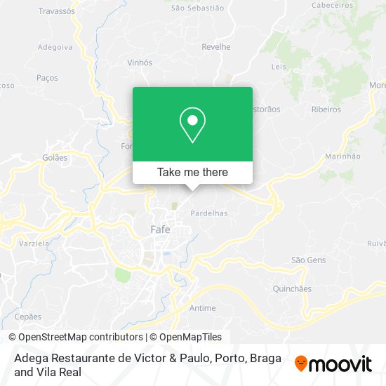 Adega Restaurante de Victor & Paulo map
