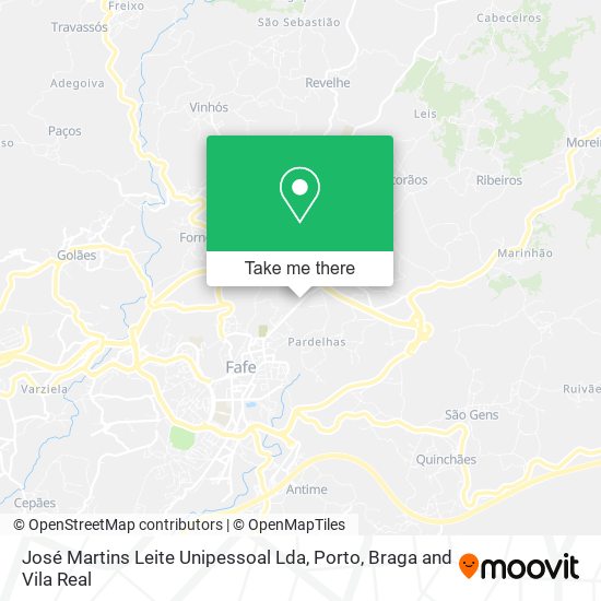 José Martins Leite Unipessoal Lda map