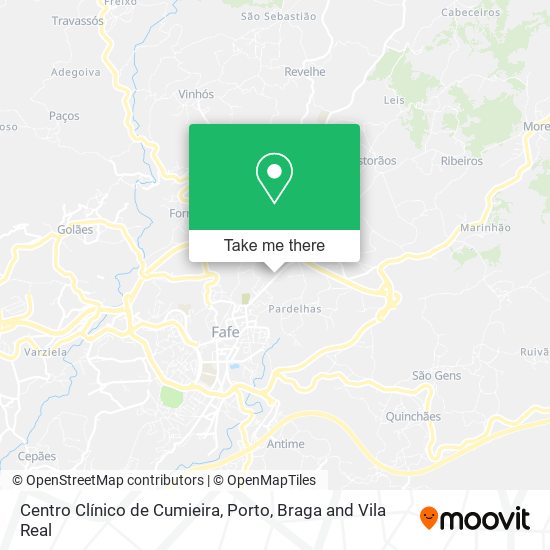 Centro Clínico de Cumieira map