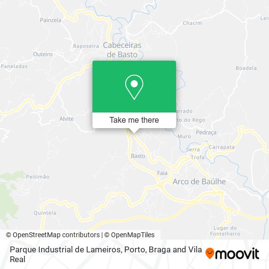 Parque Industrial de Lameiros map