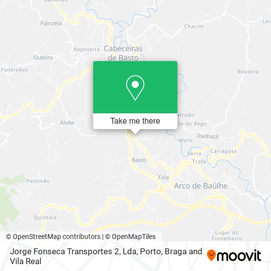 Jorge Fonseca Transportes 2, Lda mapa