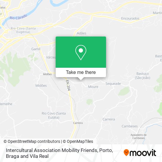 Intercultural Association Mobility Friends map