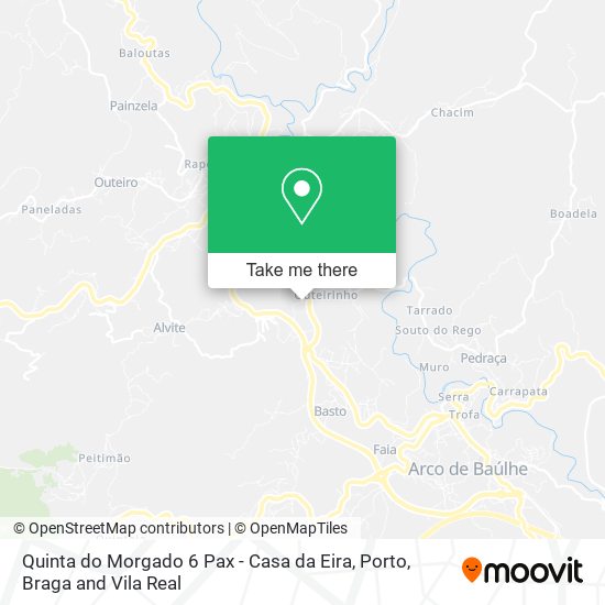 Quinta do Morgado 6 Pax - Casa da Eira map
