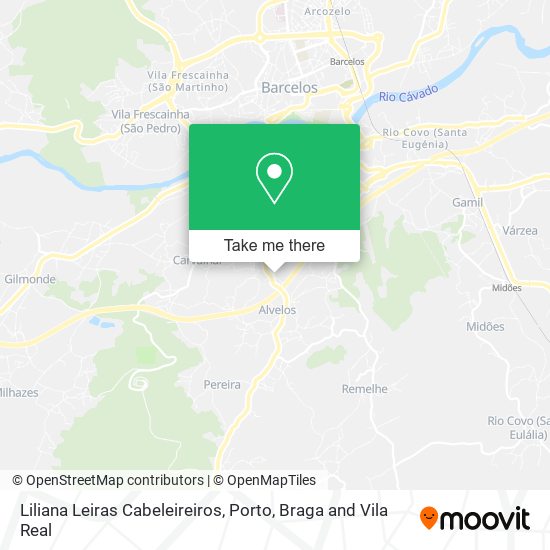 Liliana Leiras Cabeleireiros mapa