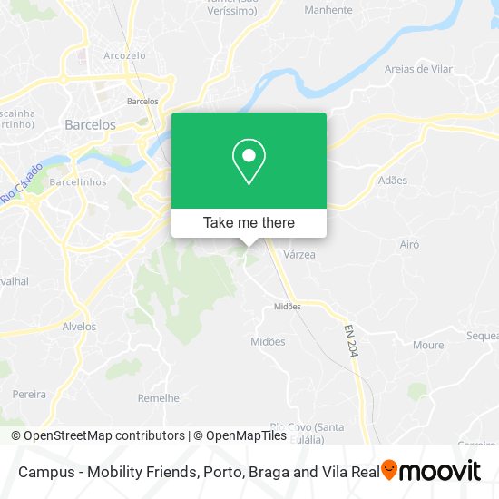 Campus - Mobility Friends map