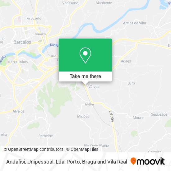 Andafisi, Unipessoal, Lda mapa
