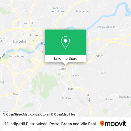 Mundiperfil Distribuição map