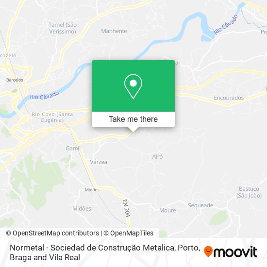 Normetal - Sociedad de Construção Metalica map