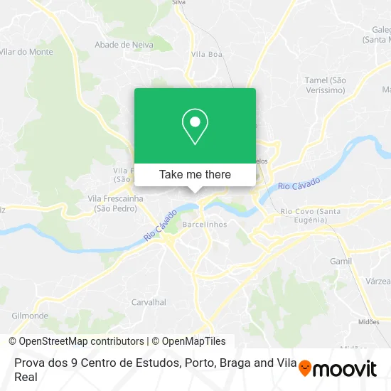 Prova dos 9 Centro de Estudos map