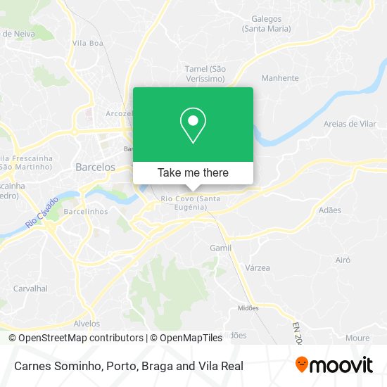 Carnes Sominho map