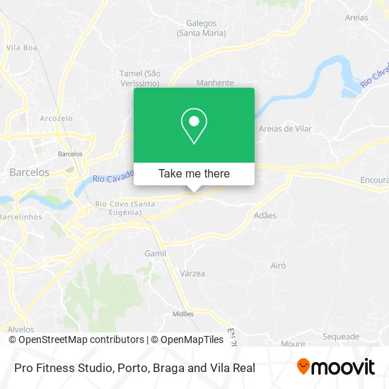 Pro Fitness Studio map