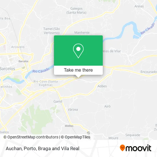 Auchan map