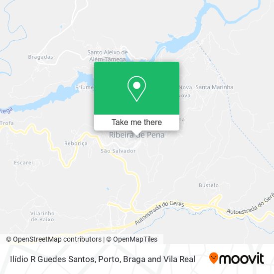 Ilídio R Guedes Santos map