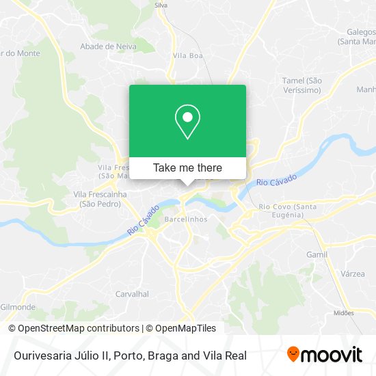 Ourivesaria Júlio II map