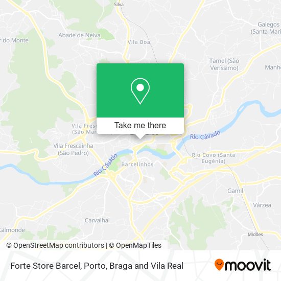 Forte Store Barcel map