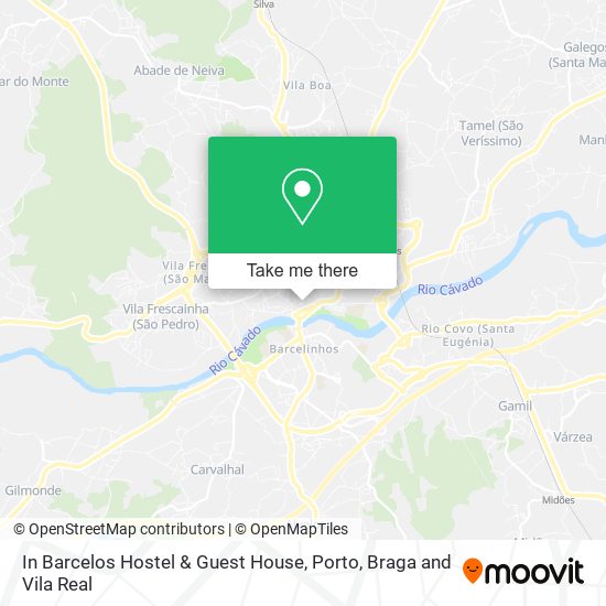 In Barcelos Hostel & Guest House mapa