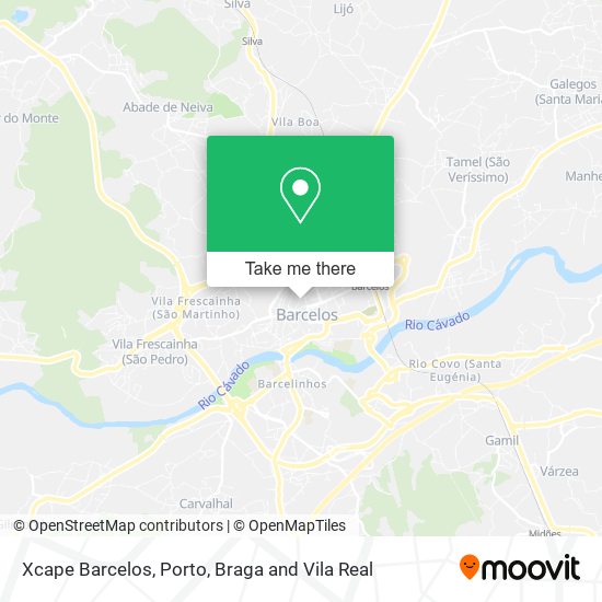 Xcape Barcelos map