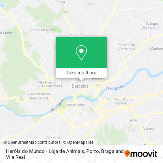 Heróis do Mundo - Loja de Animais mapa