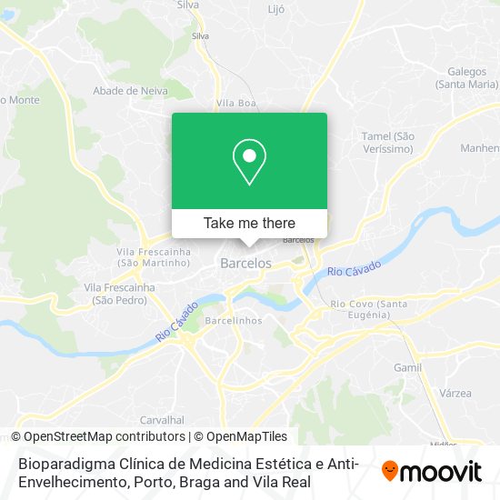 Bioparadigma Clínica de Medicina Estética e Anti-Envelhecimento mapa