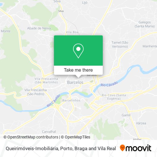 Queirimóveis-Imobiliária map