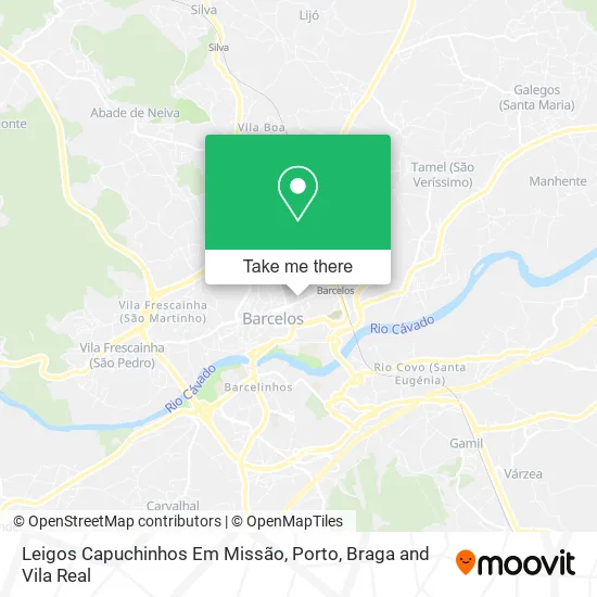 Leigos Capuchinhos Em Missão map