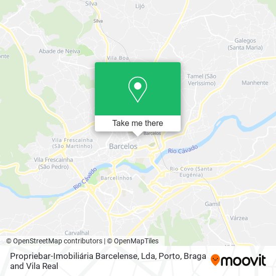 Propriebar-Imobiliária Barcelense, Lda map
