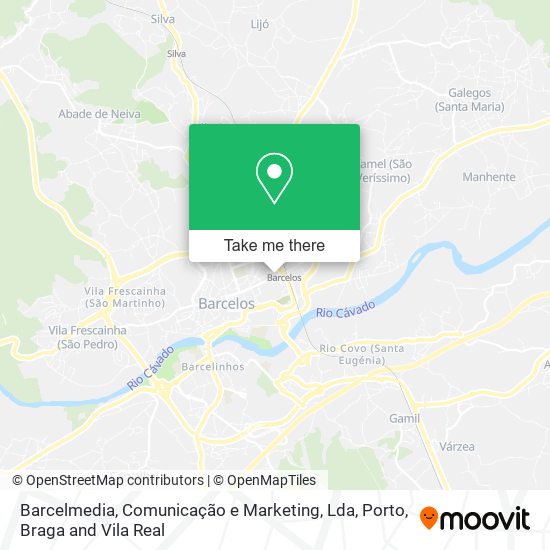 Barcelmedia, Comunicação e Marketing, Lda mapa