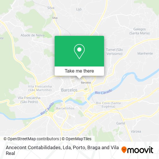 Ancecont Contabilidades, Lda mapa