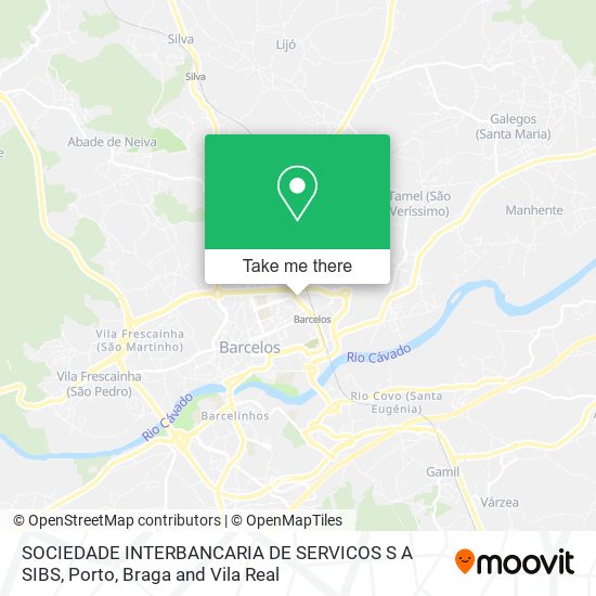 SOCIEDADE INTERBANCARIA DE SERVICOS S A SIBS mapa