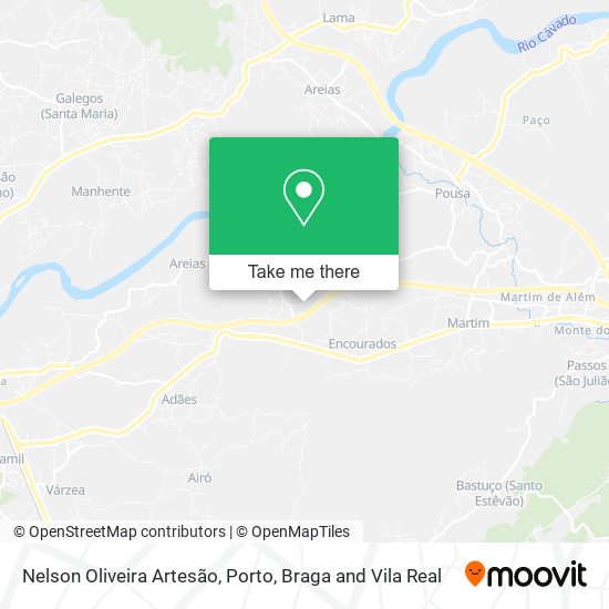 Nelson Oliveira Artesão map