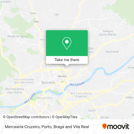 Mercearia Cruzeiro map