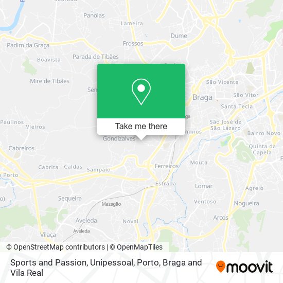 Sports and Passion, Unipessoal map