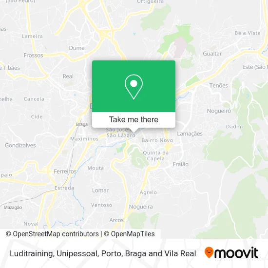 Luditraining, Unipessoal map