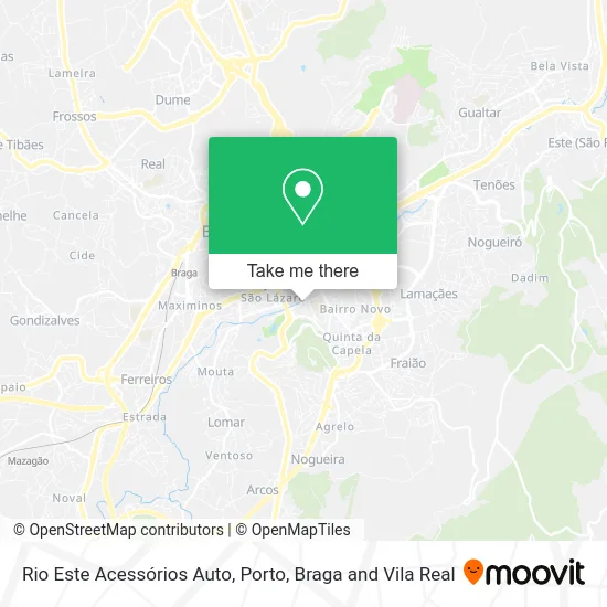 Rio Este Acessórios Auto map