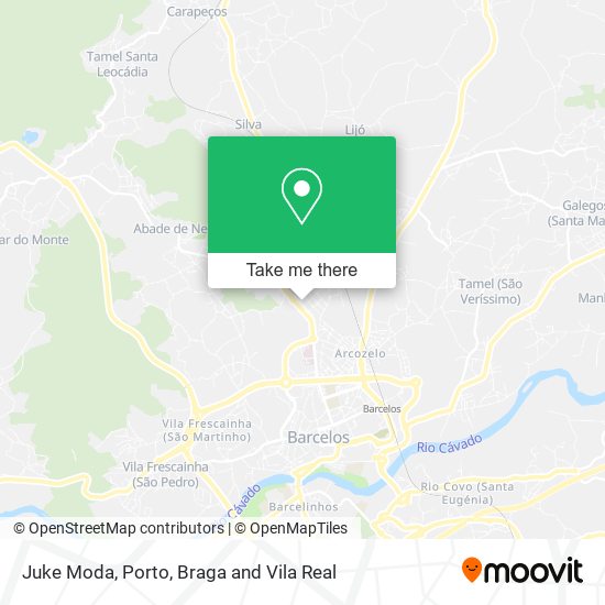 Juke Moda mapa