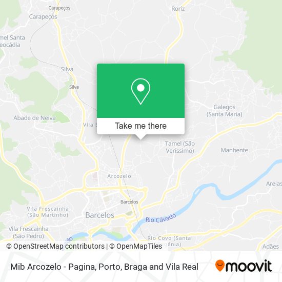 Mib Arcozelo - Pagina mapa